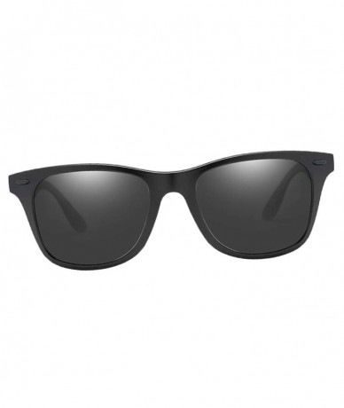 Sport Lightweight Men With Women Sports Retro Mirrored Sunglasses Eyewear Glasses - Black - Black - CO1999OIAQA $19.07