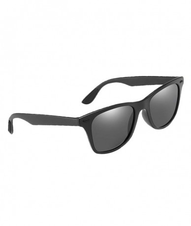 Sport Lightweight Men With Women Sports Retro Mirrored Sunglasses Eyewear Glasses - Black - Black - CO1999OIAQA $19.07