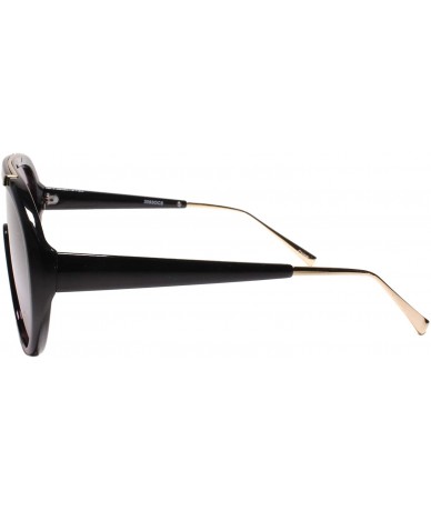 Oversized Oversized Modern Retro Shield Luxury Designer Fashion Sunglasses - Red - C2195CRHQZE $24.43