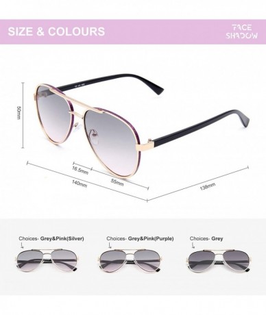 Wrap Fashion Aviator Gradient Lens Sunglasses for Women Man Wrap Around Sparkle Frame Sun Glasses - C818WQE7DY8 $18.52