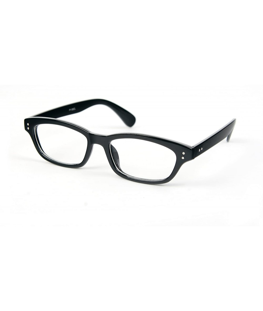 Wayfarer Classic Retro Wayfarer Frame Sunglasses 1135CL - Black - C411BFC1KSF $23.54