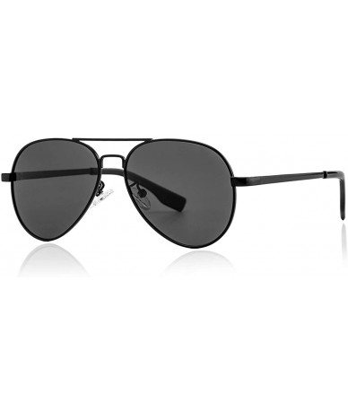 Sport Polarized Aviator Sunglasses for Men Women Driving Sun Glasses 100% UV Protection - 58MM - C21963LN9WK $31.44