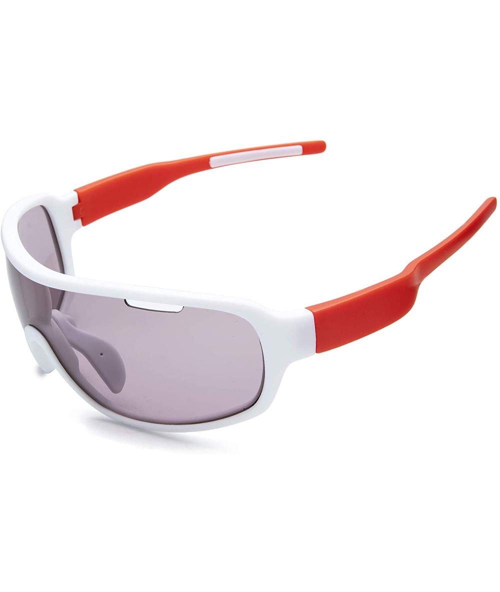 Sport Polarized Sports Sunglasses for Men Women UV Protection Running Cycling Glasses - Red - C018XXY6U5Q $40.76