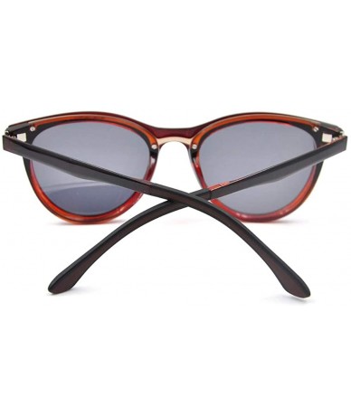 Round Fashion Round Optical Eyeglasses with Sunglasses Function Space Material Frame for Women - C0192M7QZ9M $42.80