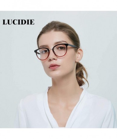 Round Fashion Round Optical Eyeglasses with Sunglasses Function Space Material Frame for Women - C0192M7QZ9M $42.80