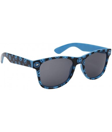 Wayfarer 2 Pair HQ+ Smile Fancies by Sojayo (Multiple Colors) - 1 Blue & 1 Dark Pink (2 Pack) - CZ18C4U8ADM $26.66