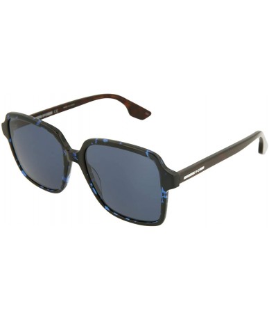 Square MQ0060S - Havana/Blue/Black - CK18XUOLSX2 $76.31