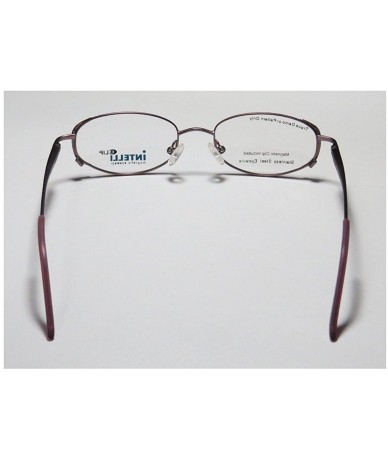 Rimless 717 Womens/Ladies Designer Full-rim Sunglass Lens Clip-Ons Strass Spring Hinges Eyeglasses/Eyeglass Frame - Plum - CD...