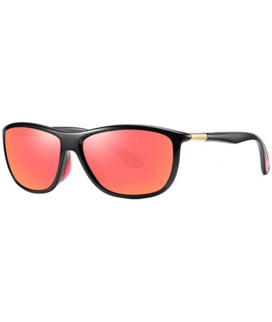 Sport Sunglasses Men's Polarizer Sports Polarizing Sunglasses Outdoor Riding Glasses - D - C618Q7XX2XW $57.35