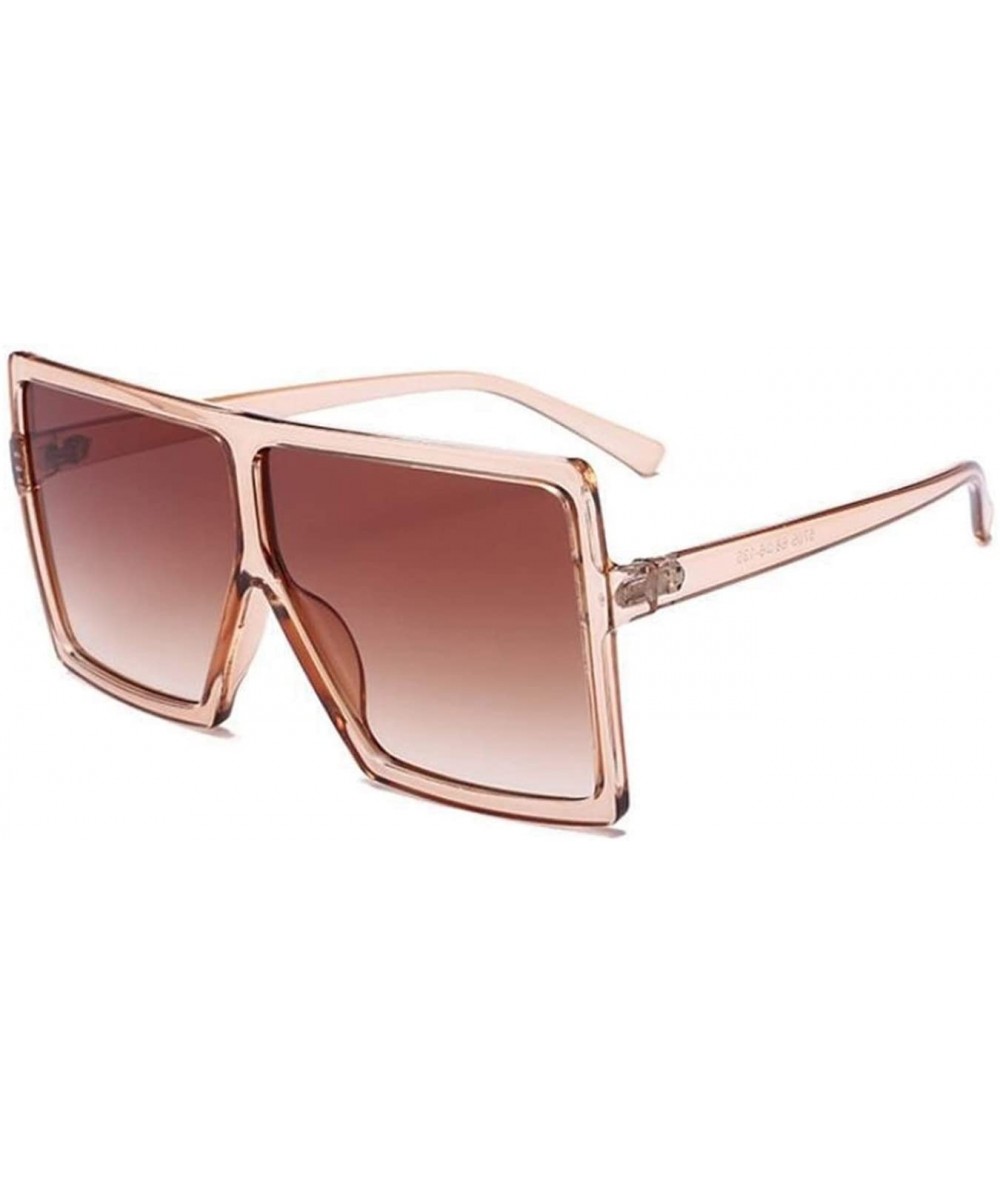 Oversized Oversized Sunglasses Fashion Glasses Vintage - C6 Champagne - CY199EKNX4X $33.08