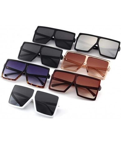 Oversized Oversized Sunglasses Fashion Glasses Vintage - C6 Champagne - CY199EKNX4X $33.08