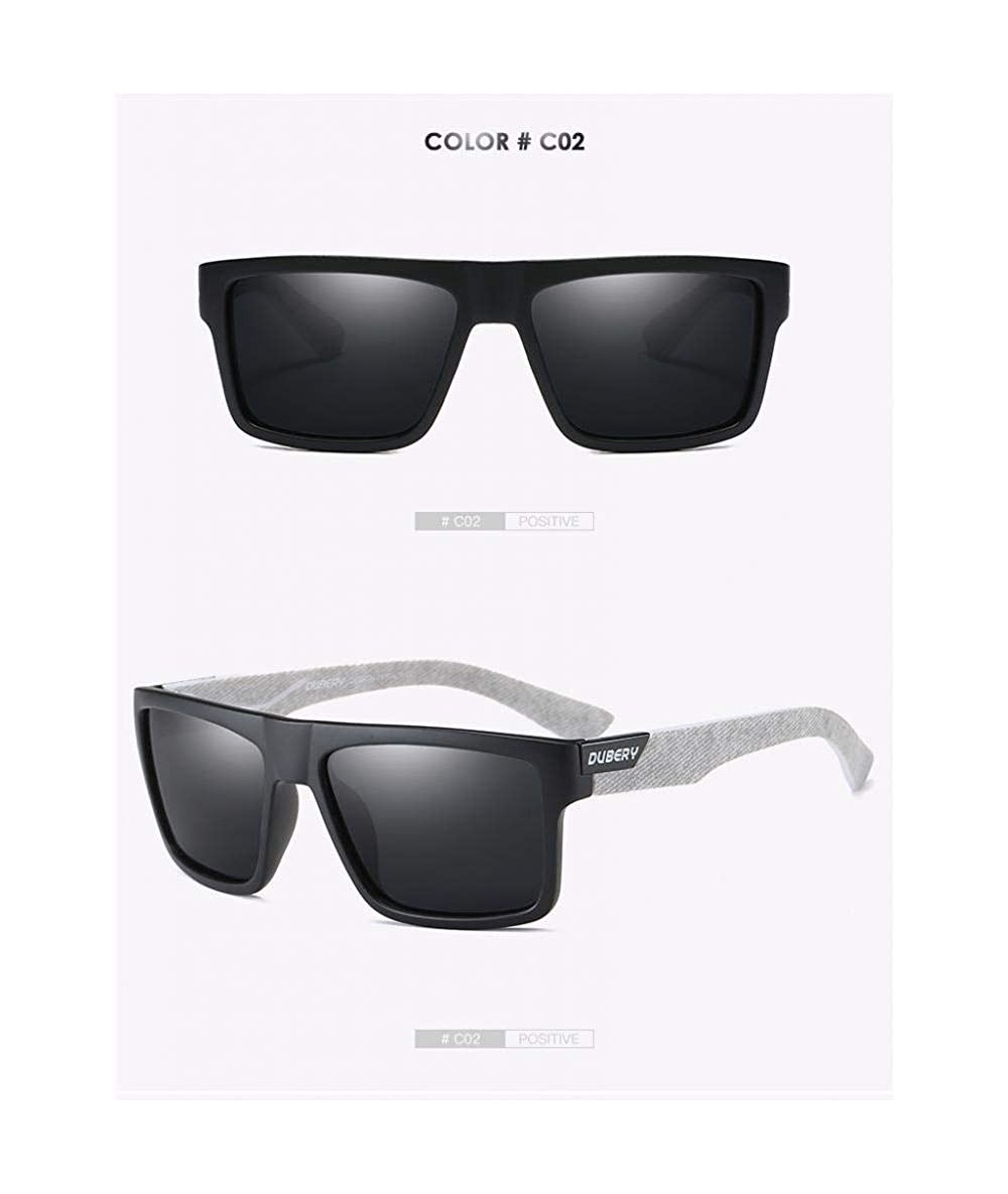 Aviator Polarized Sunglasses Men Driver Shades Male NO1 Polarized 918 - No2 - CJ18XQZC8Q2 $26.95