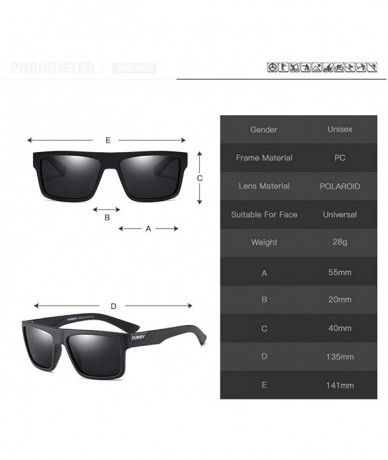 Aviator Polarized Sunglasses Men Driver Shades Male NO1 Polarized 918 - No2 - CJ18XQZC8Q2 $26.95