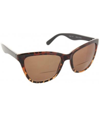 Cat Eye Cat Eye Bifocal Reading Sunglasses Readers for Women [Brown Leopard - 1.50] - Brown Leopard - CF18CQTN34T $35.15