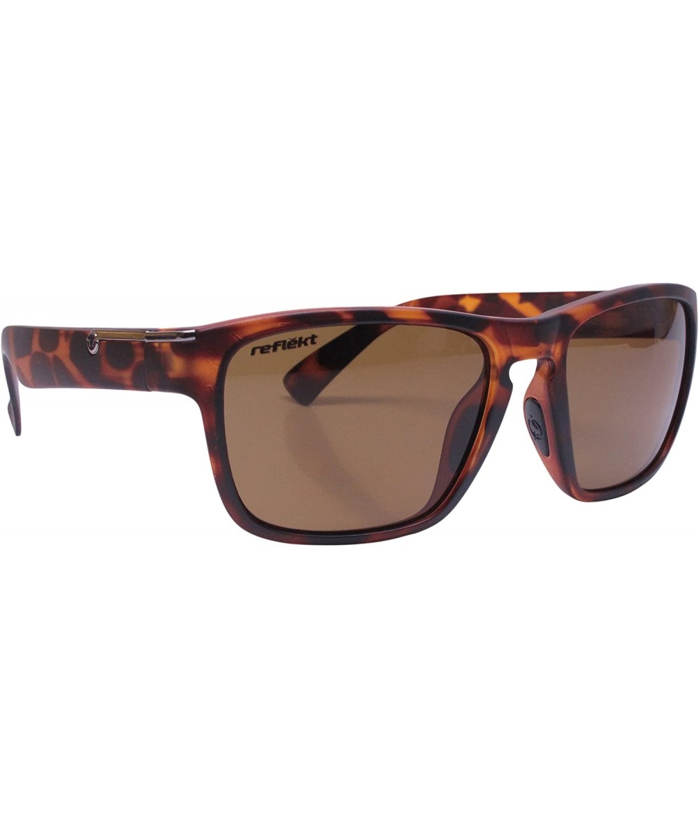 Sport Unisex Seafarer floating polarized sunglasses - Matte Caramel Tort/ColorBlast Brown Lens - CO12CFT7TEZ $86.75