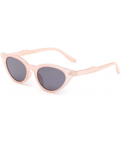 Cat Eye Designer Inspired Women Cat eye Sunglasses Cateye Retro Fashion Sunglasses for Women Vintage Sunglasses Small - CN18I...