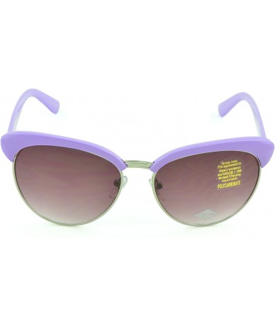 Wrap Modern and Bold Womens Fashion Sunglasses with UV Protection - Purple702 - C212D1KXWR5 $15.92