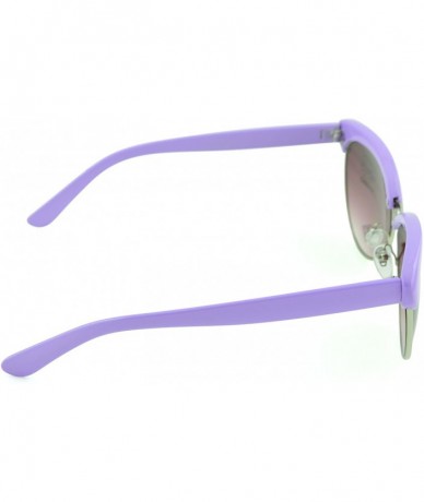 Wrap Modern and Bold Womens Fashion Sunglasses with UV Protection - Purple702 - C212D1KXWR5 $15.92