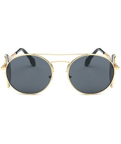 Oversized Retro Men Women Sunglasses Vintage Shades Oversized Designer Glasses Eyewear - Black - CB18D65U678 $39.34