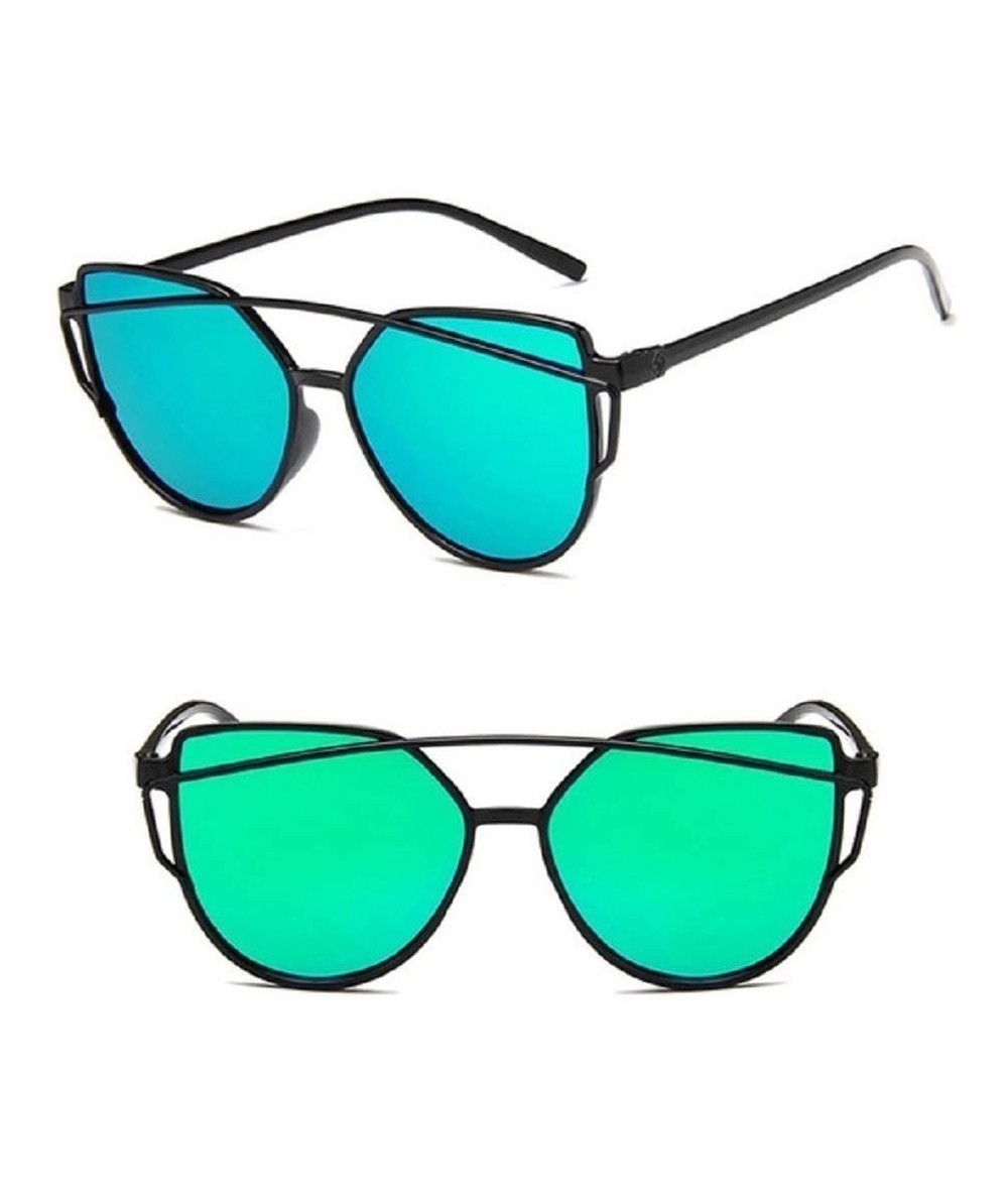 Rimless Women Fashion Twin-Beams Classic Sunglasses - G - CQ18D7RHTN4 $14.90