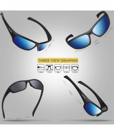 Goggle Polarized Sports Sunglasses Driving Glasses Shades for Men Women for Cycling Baseball 842 - CH18EX7UQTX $41.25