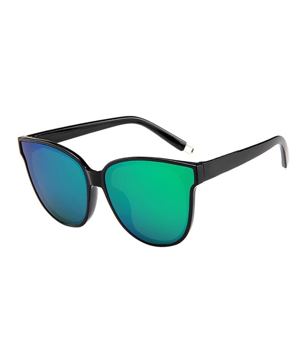 Oversized Classic Sunglasses Oversized Reflective - C - CZ199SDC89C $16.66