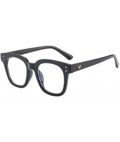 Oval glasses fashion version glasses Black Box _Empty - CZ18GYRG0CR $58.60