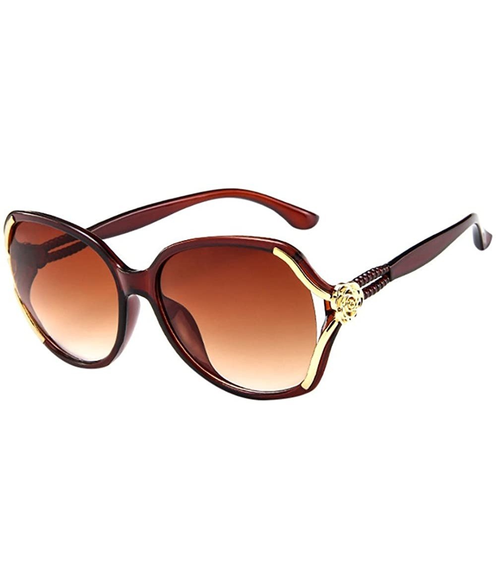 Wrap Mens Womens Rose Big Frame Retro Vintage Sunglasses Eye4205a - C918RT8W40N $18.56