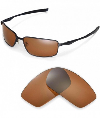 Shield Replacement Lenses Splinter - 7 Options Available - Brown - Polarized - C311J3F55MD $30.37