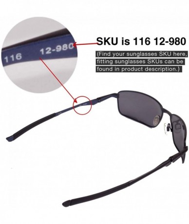 Shield Replacement Lenses Splinter - 7 Options Available - Brown - Polarized - C311J3F55MD $30.37