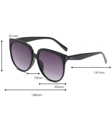 Rectangular Sunglasses Irregular Polarized Glasses - B - CC18UC3QZ2T $19.95