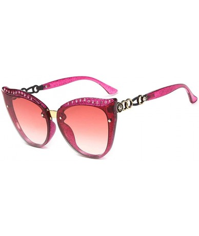 Aviator Fashion elegant sunglasses- diamond sunglasses- cat eyes fashion sunglasses - F - C618RNU4HDI $78.78