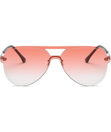 Aviator Premium Metal Aviator Fashion Sunglasses for Women and Men UV 400 Protection - Pink - CK18I0HCD6G $18.60