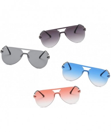 Aviator Premium Metal Aviator Fashion Sunglasses for Women and Men UV 400 Protection - Pink - CK18I0HCD6G $18.60