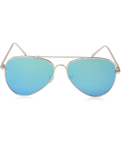 Goggle Women's Aviator Sunglasses - Gold Frame/Pink Lens - CR18CZAD2QL $40.71