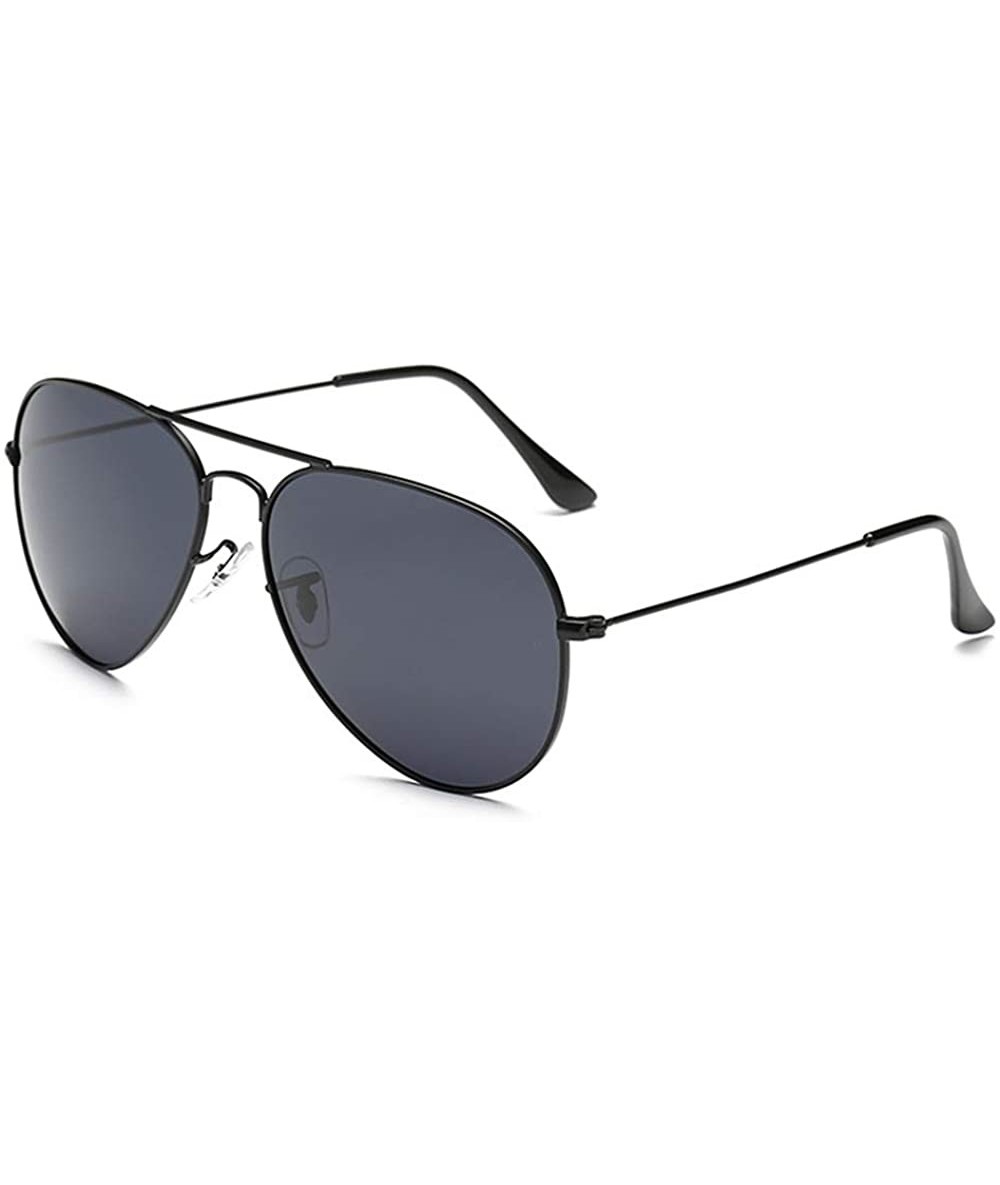 Aviator LIGHTWEIGHT Polarized Aviator Sunglasses for men and women WITH CASE 100% UV Protection 58MM - CZ18X68UD9A $24.24