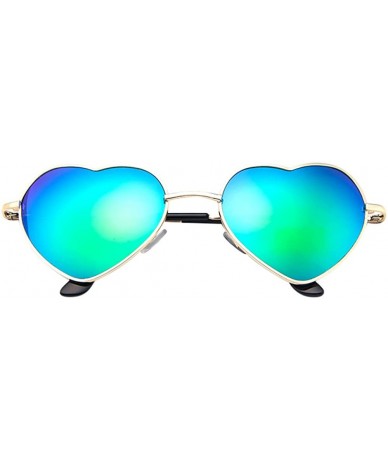 Oversized Gradient Mirrored Sunglasses Collection Protection - Multicolor D - C518TRSMNQ3 $17.84