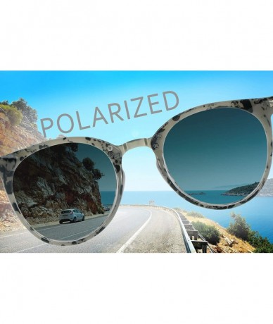 Oval Unisex Polarized Sunglasses&UV400 Protection-Stylish for Men/Women - 5101p_c1 - CH18R2CO8HR $28.41