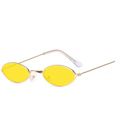 Round Retro Small Round Sunglasses Women Er Black Sun Glasses Ladies Alloy Quality Female Oculus De Sol - Goldred - CS199COK2...