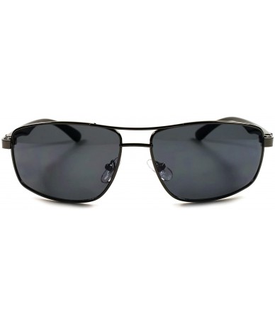 Rectangular Designer Stylish Modern Sporty Mens Womens Rectangle Sunglasses - CY18O7OWTCK $24.17