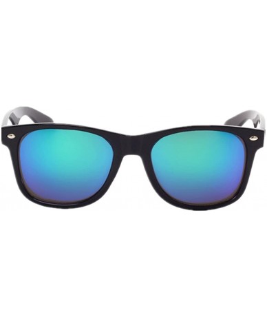 Wayfarer Classic 80's Vintage Style Design Polarized Sunglasses - Green - CH12DZL4C01 $17.70