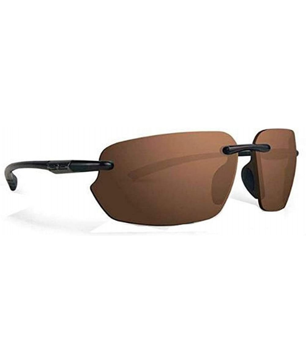 Wrap 8 Sport Golf Motorcycle Sunglasses Tortoise/Black Frame with Color Enhancing Brown Lens - CY18HU8C57K $32.82