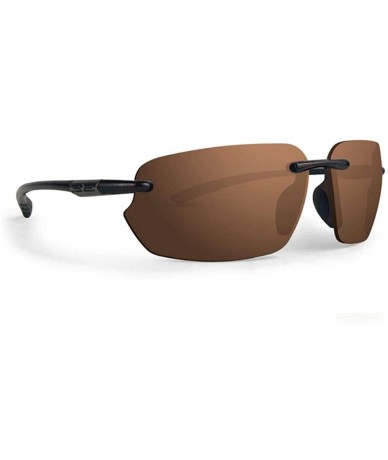 Wrap 8 Sport Golf Motorcycle Sunglasses Tortoise/Black Frame with Color Enhancing Brown Lens - CY18HU8C57K $32.82