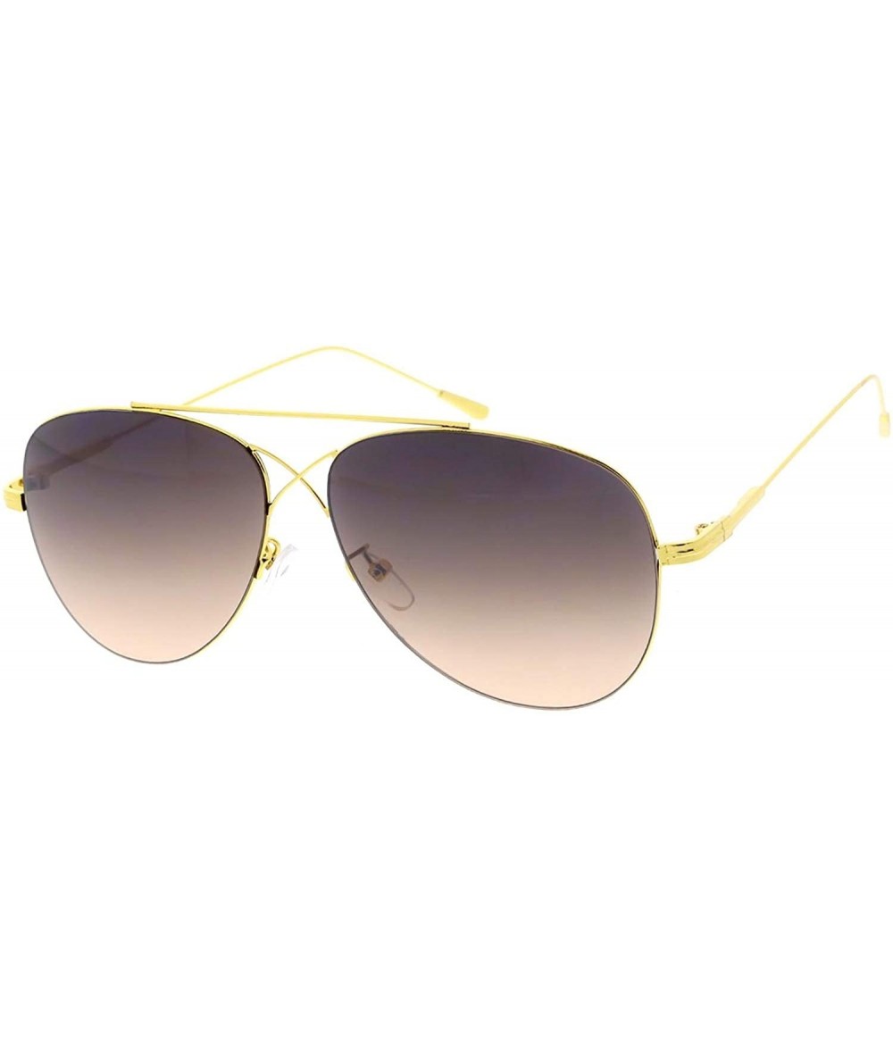 Aviator Wired Aviator Retro Fashion Sunglasses Ver 2.0 - Pink - C918USL3RX0 $21.20