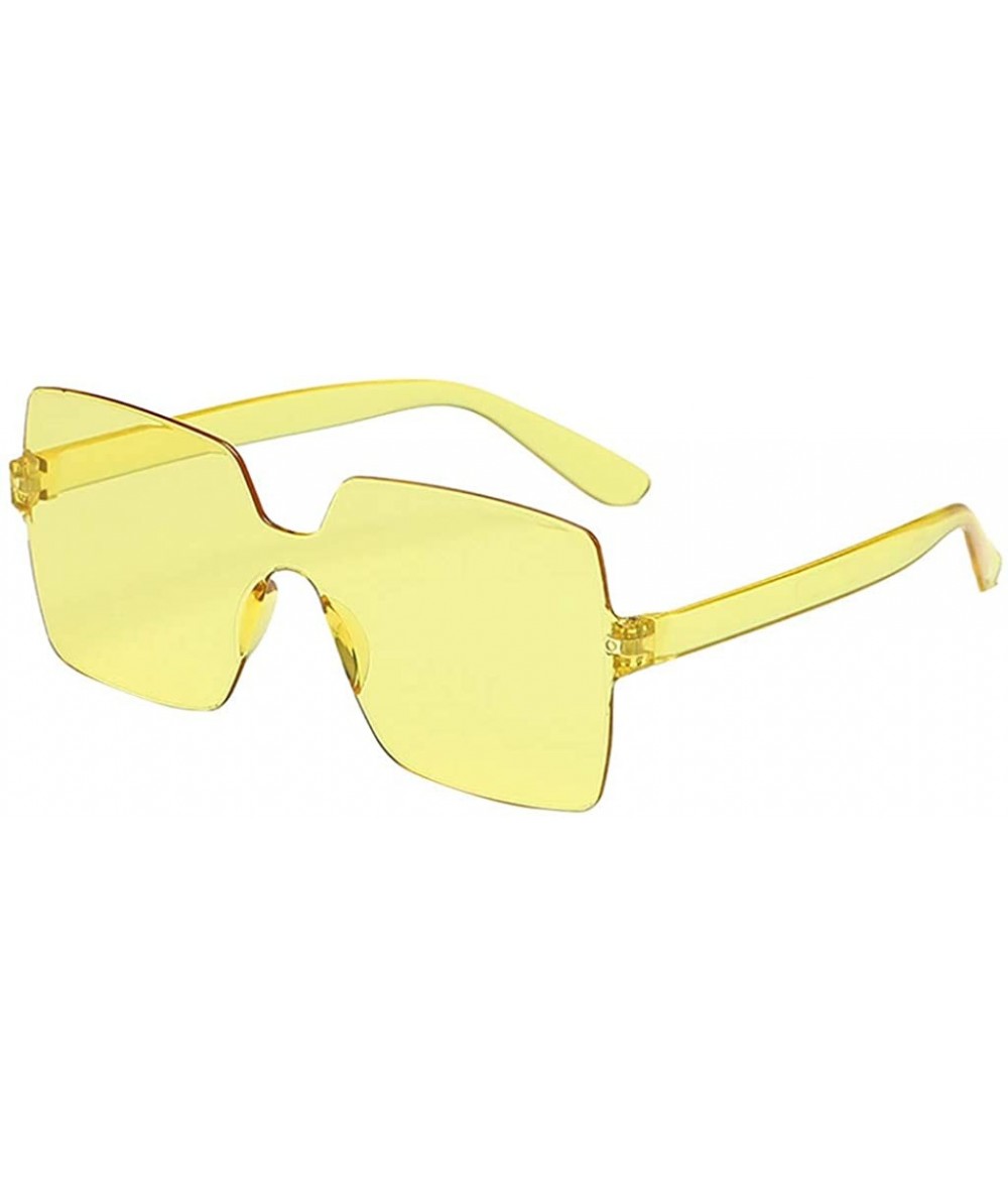 Goggle Sunglasses Oversized Transparent Eyeglasses 2DXuixsh - N - CT196ZCHKLC $18.67