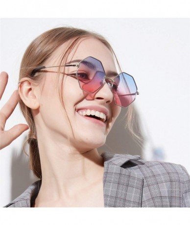 Oversized Oversized Sunglasses Radiation Protection - C - CN18OYUQHT6 $17.18