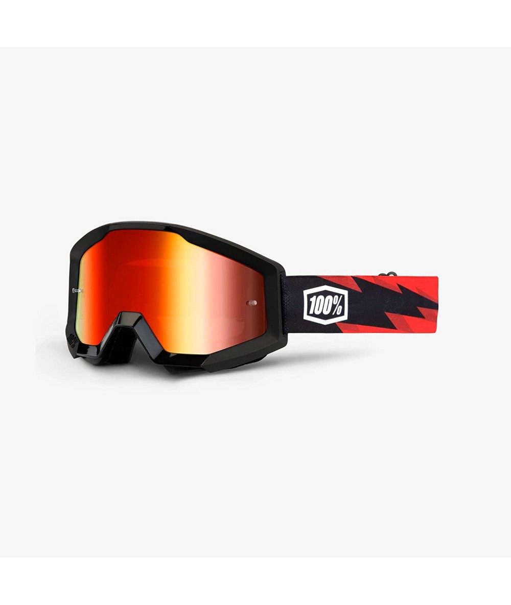 Sport STRATA Goggles - Black-mirror Red - CK122G9TZNH $59.48