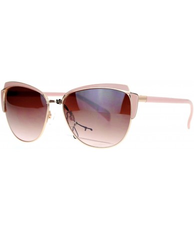 Butterfly Cateye Butterfly Sunglasses Womens Designer Fashion Eyewear UV 400 - Pink - C11892H7O6C $20.04