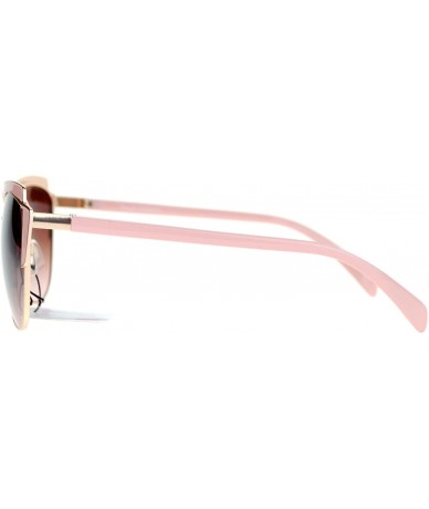 Butterfly Cateye Butterfly Sunglasses Womens Designer Fashion Eyewear UV 400 - Pink - C11892H7O6C $20.04