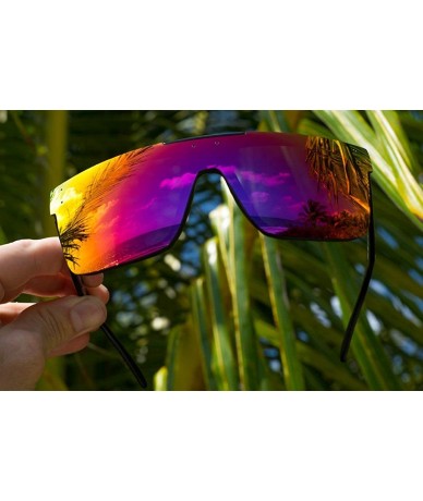 Shield Quatro Sunglasses - Atmosphere - CU18NXHHTCR $93.38